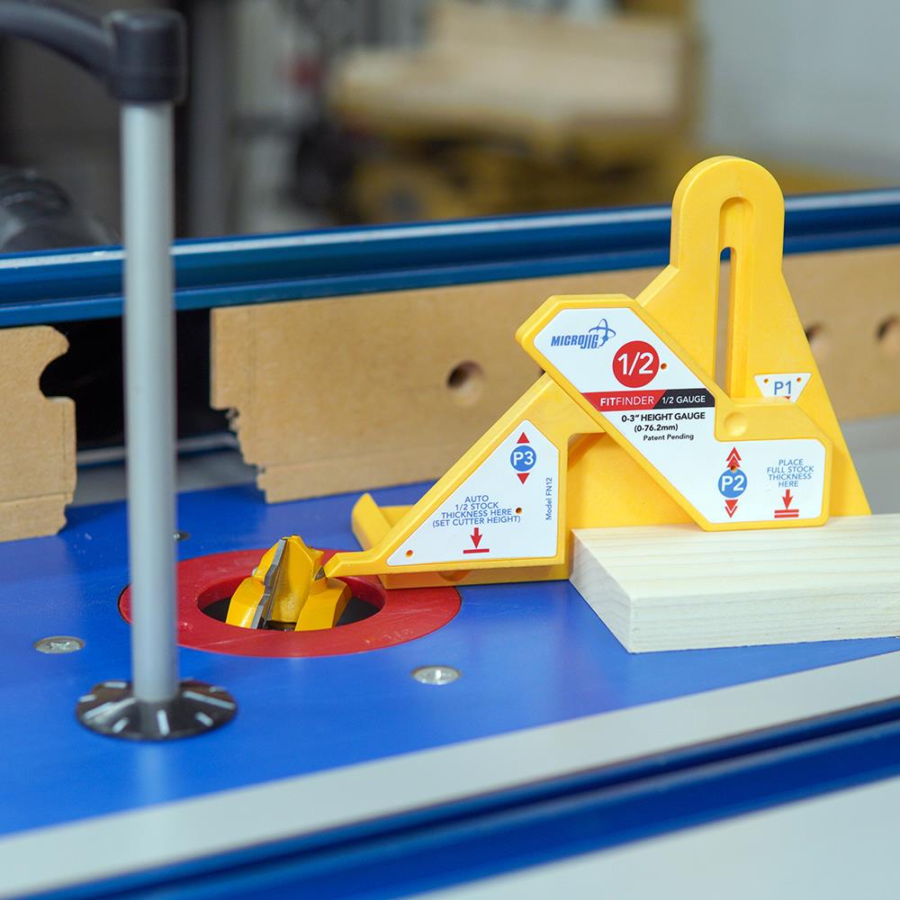 Micro Jig FitFinder Lock Mitre Bit - 1/2" Shank