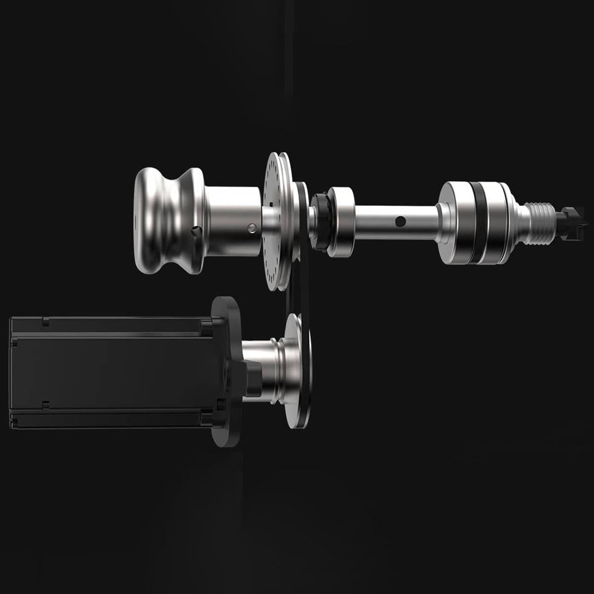 Harvey T-40 Woodturning Lathe with Cast Iron Legs and Outrigger