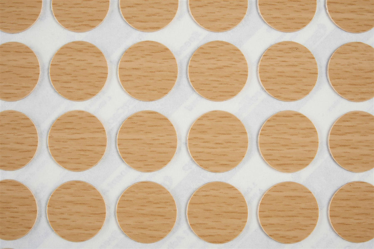 FastCap Peel & Stick Cover Caps - Beech 18mm (36 pc)
