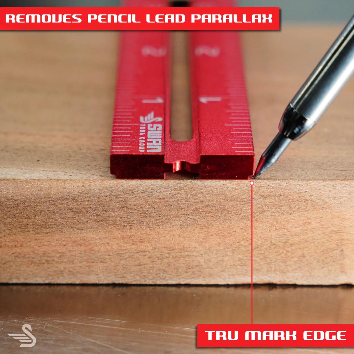 Swan Tool Group RED TAIL Offset Ruler