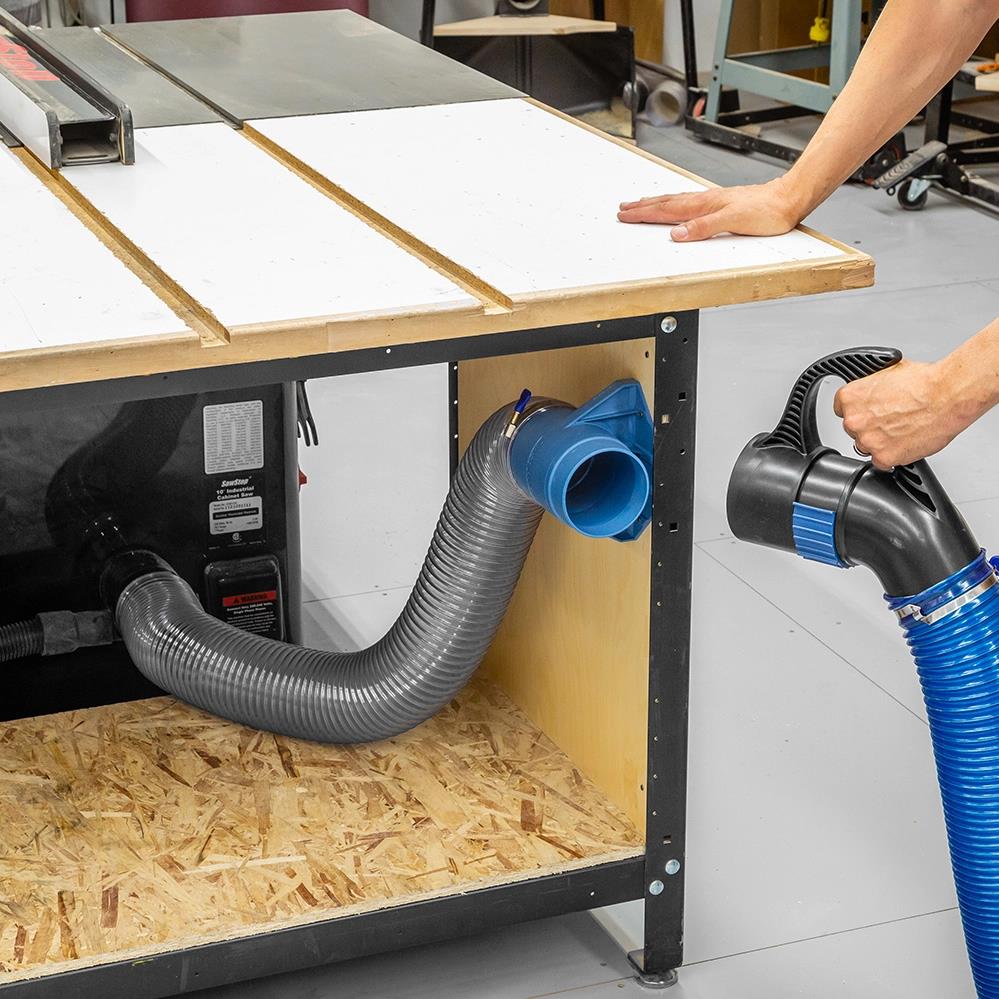 Rockler Dust Right Mountable Dust Coupler - 4"