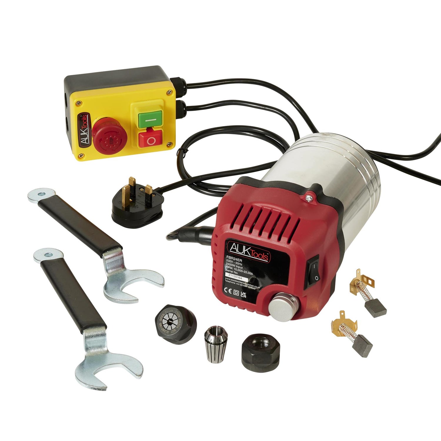 JessEm Mast-R-Lift II and AUKTools Router Motor 2400W with NVR Switch