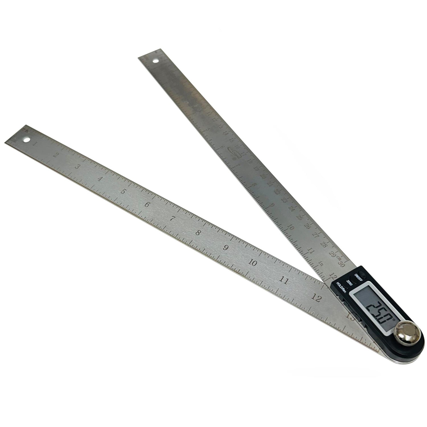 iGaging Digital Protractor and Rule 355mm (14")