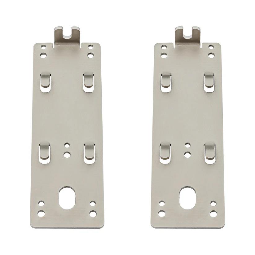 JessEm STS Stock Guides mounting brackets, durable steel hardware for secure installation on table saw fence.