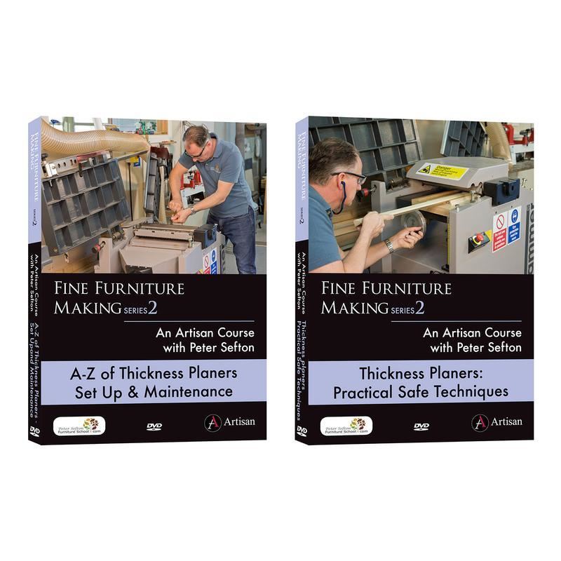 Peter Sefton Ultimate Thickness Planer Collection - Set of 2 DVDs