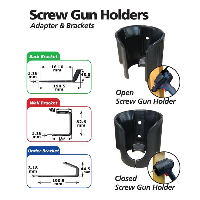 FastCap Closed Screw Gun Holder