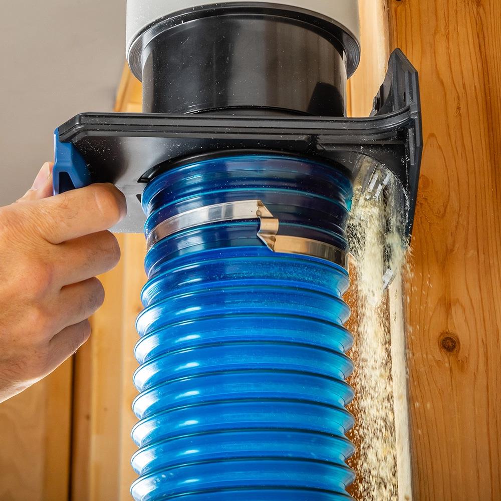 Rockler Dust Right 4'' to 4'' Ready-Mount Blast Gate