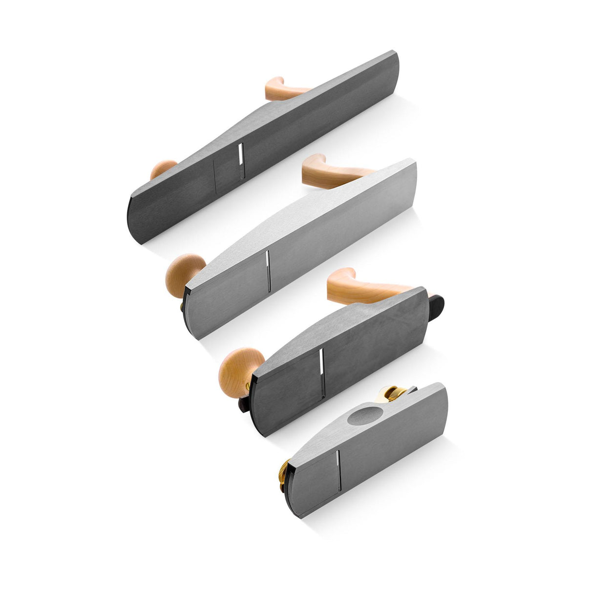 Melbourne Tool Company Low Angle, Block, Smoothing, Jack and Jointer Plane Set with Extra Blades