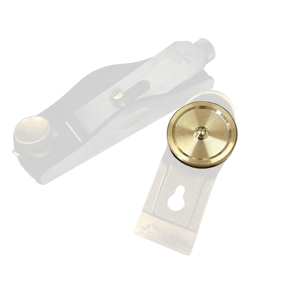 Verum Solid Brass Adjustment Wheel (Lever Cap Screw) for Lie Nielsen Block Planes