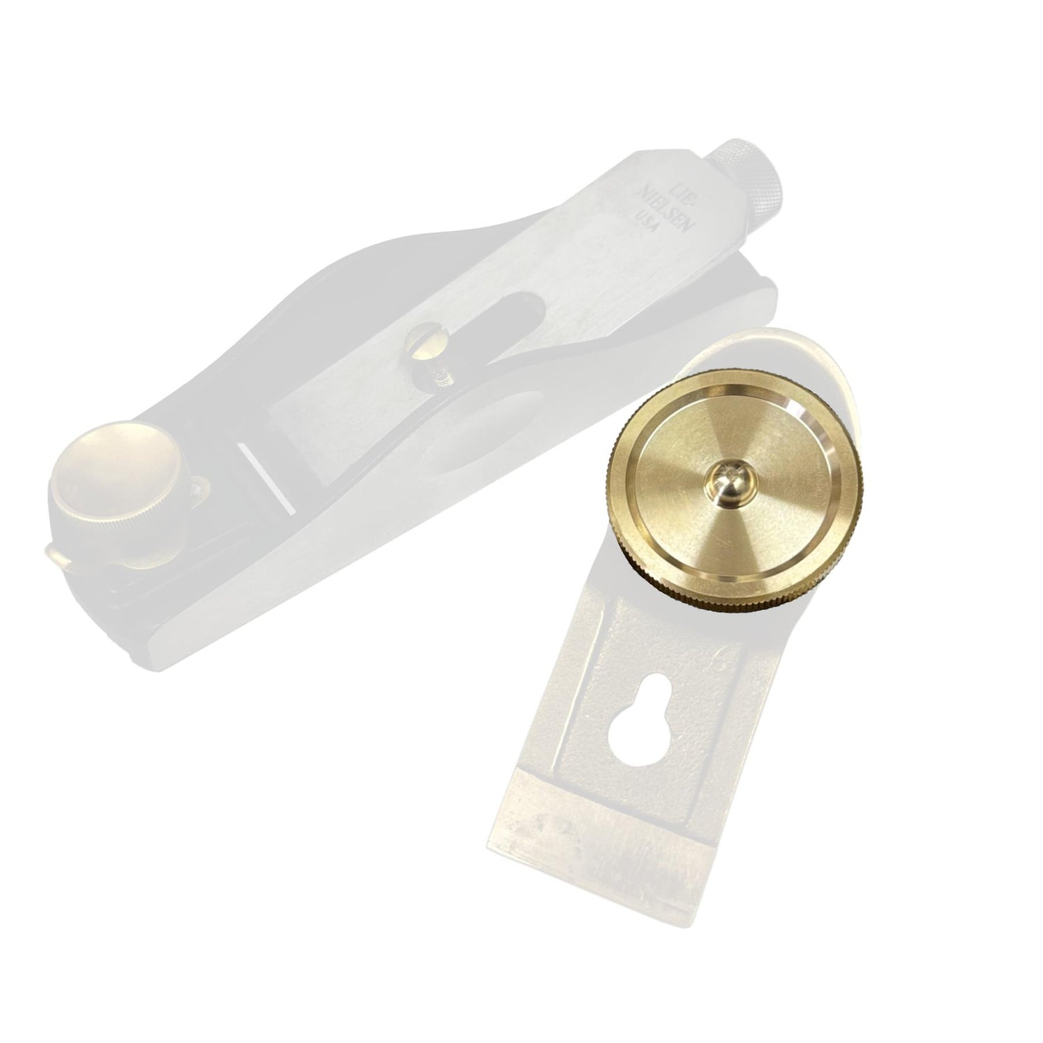Verum Solid Brass Adjustment Wheel (Lever Cap Screw) for Lie Nielsen Block Planes