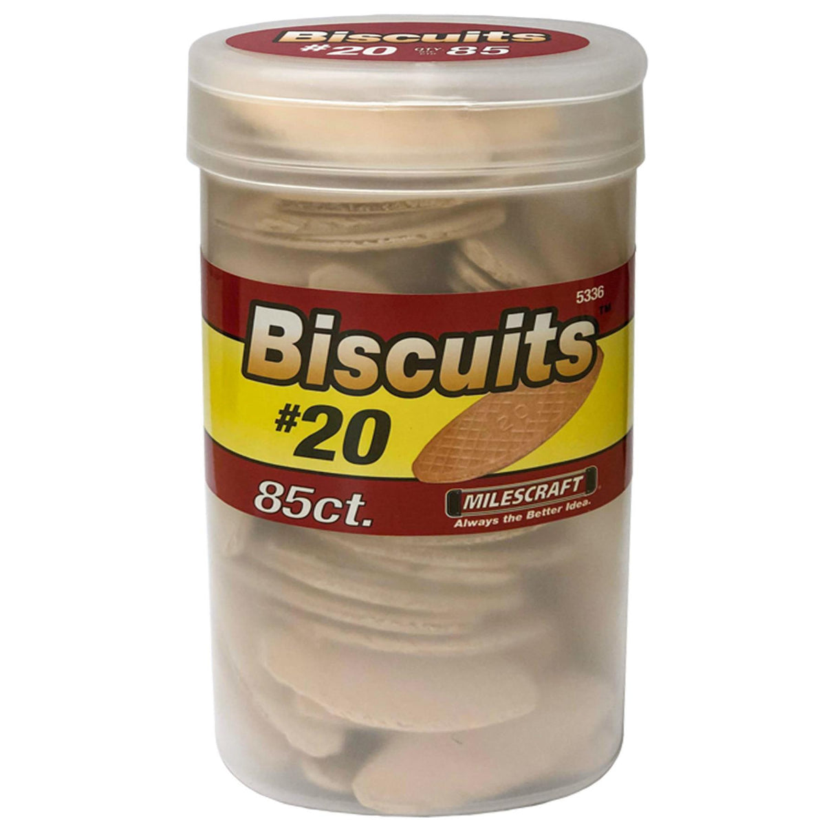 Milescraft #20 Biscuit in Bottle (85 pcs)