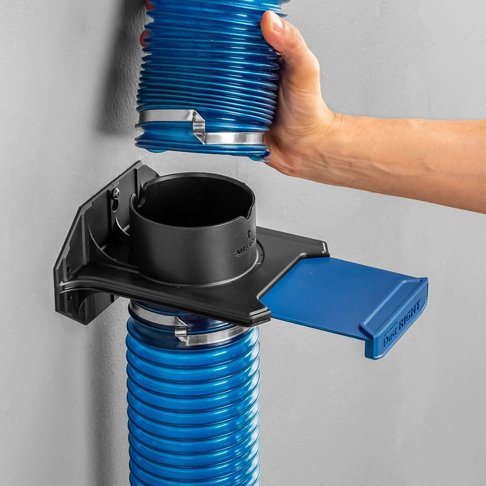Rockler Dust Right 4'' to 4'' Ready-Mount Blast Gate