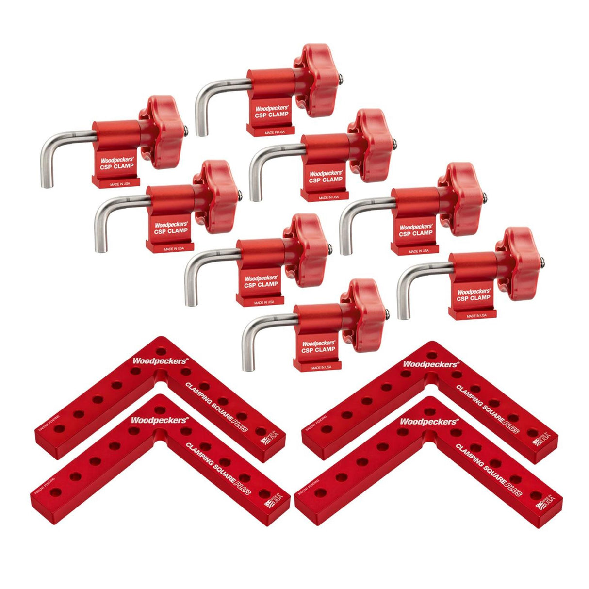 Woodpeckers Clamping Square and CSP Clamp Package