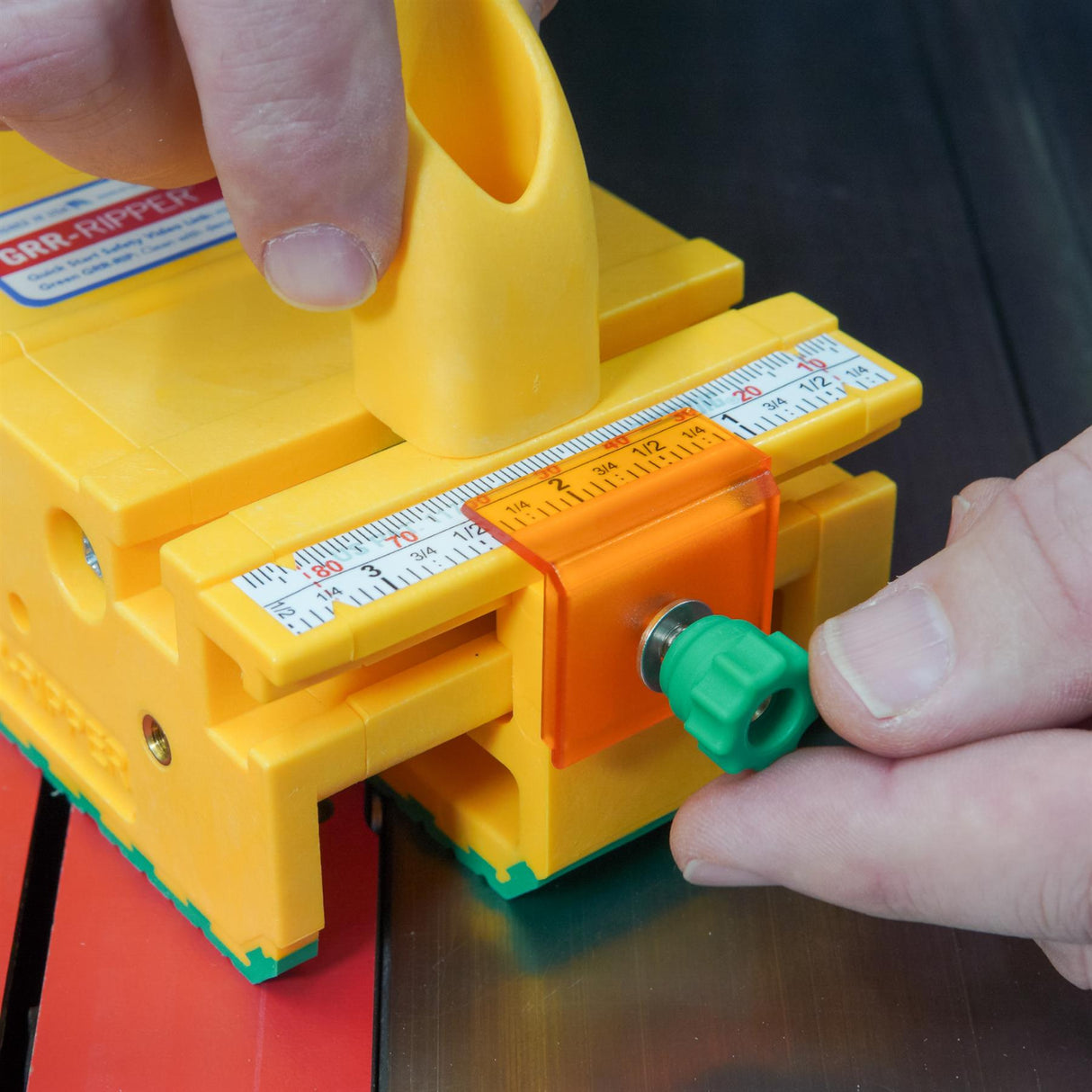 Micro Jig GRR-RIPPER+ 3D Pushblock with SafeRip Kit