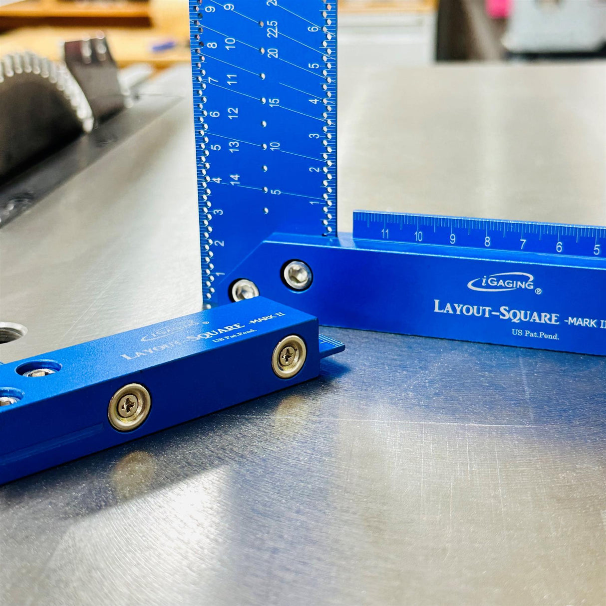 iGaging 175mm & 325mm Layout Square Set