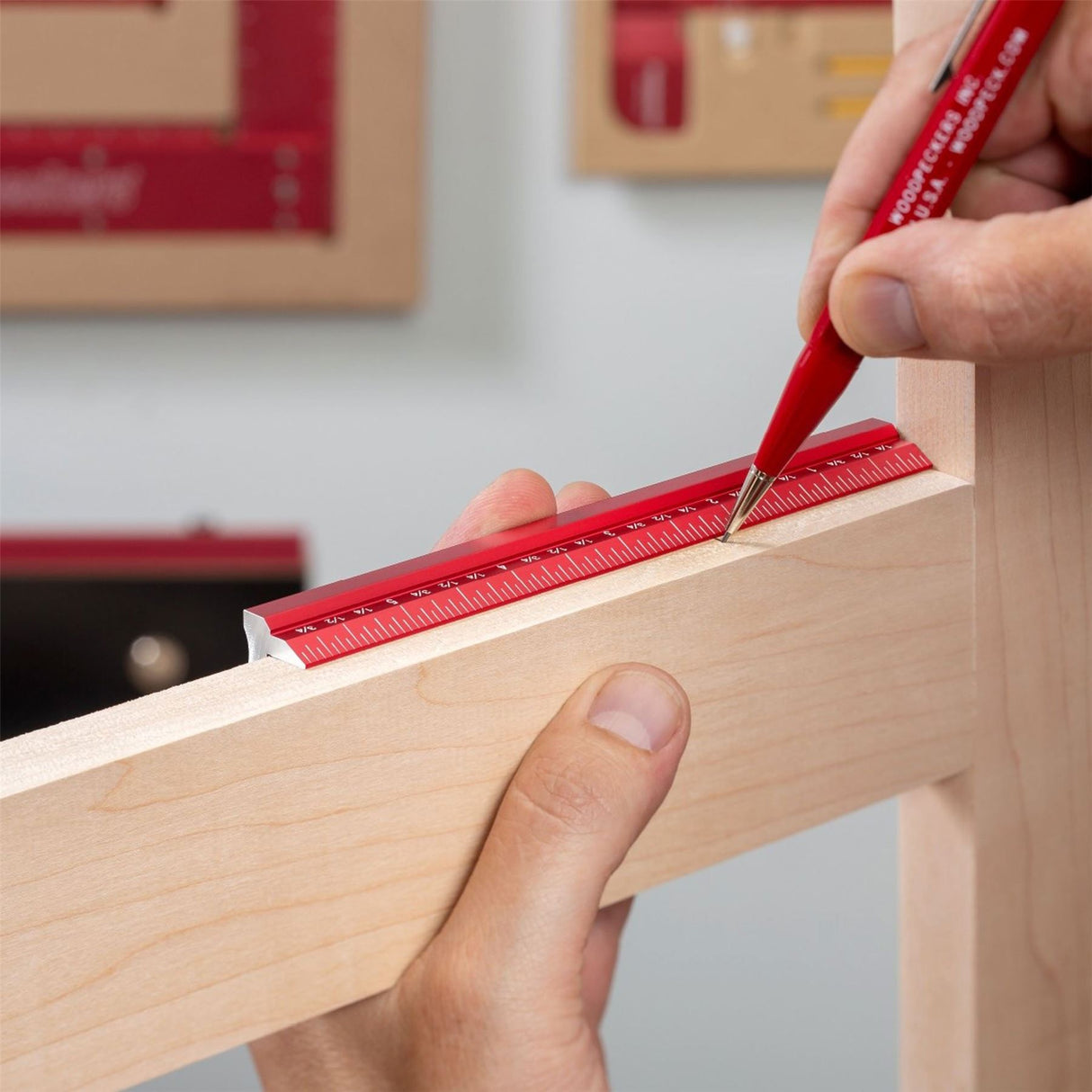 Woodpeckers Woodworking Edge Rule 900mm