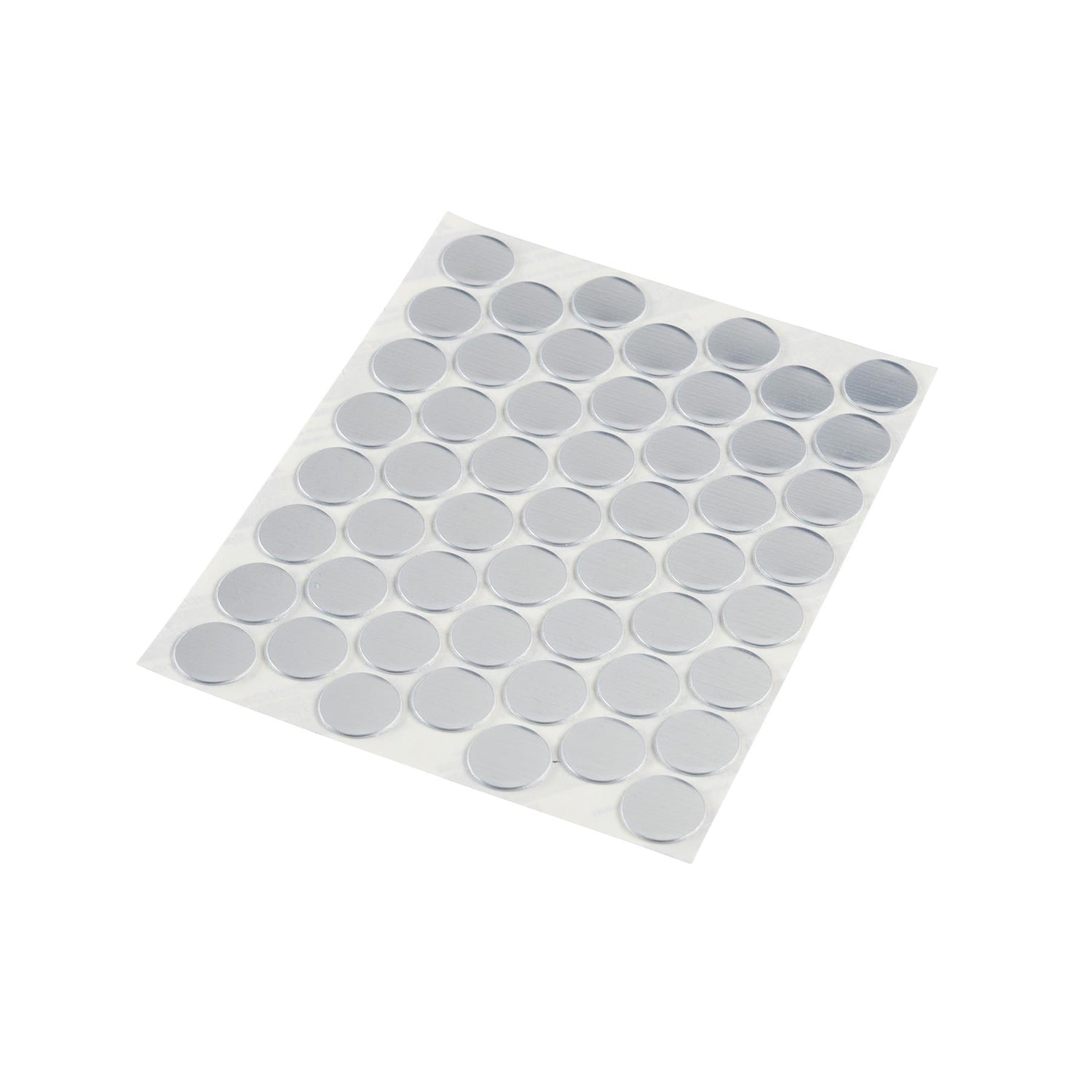 FastCap Peel & Stick Cover Caps - Chrome 14mm (52 pc)