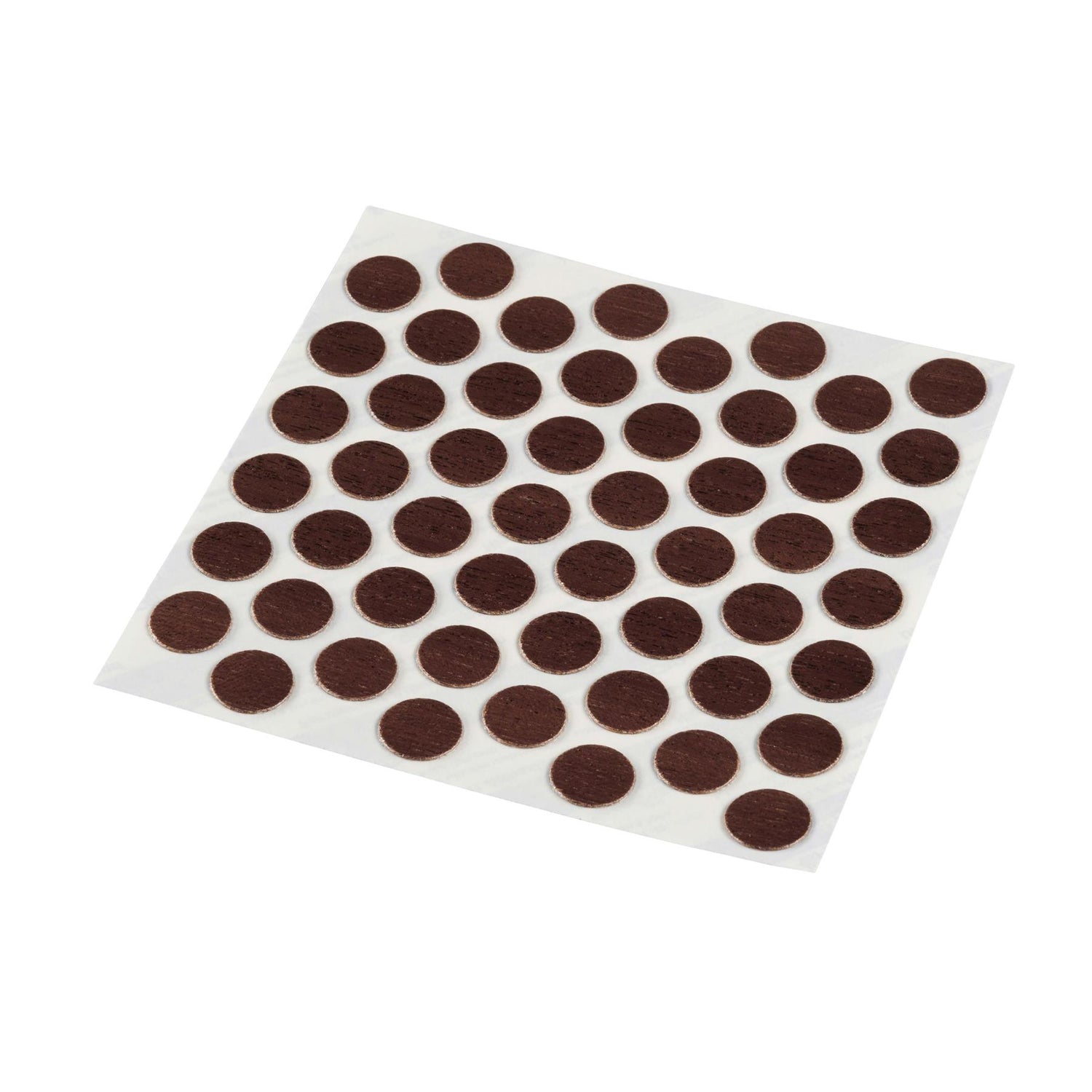 FastCap Peel & Stick Cover Caps - Sapele 14mm (52 pc)