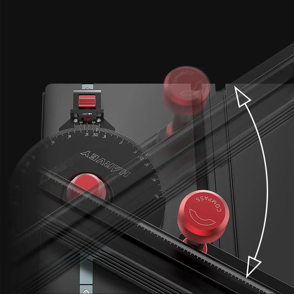 Harvey Compass ST-1500 Sliding Table for ALPHA HW110SE Table Saw