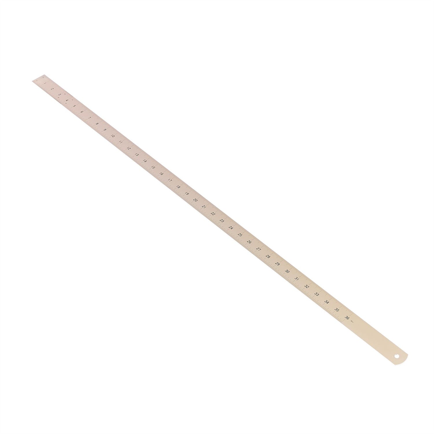 Verum Satin Chrome Rule - 1000mm (36")