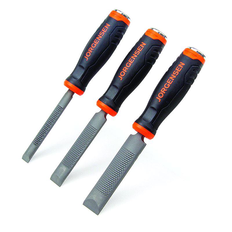 Jorgensen Coarse Rasp Chisel Set 4"