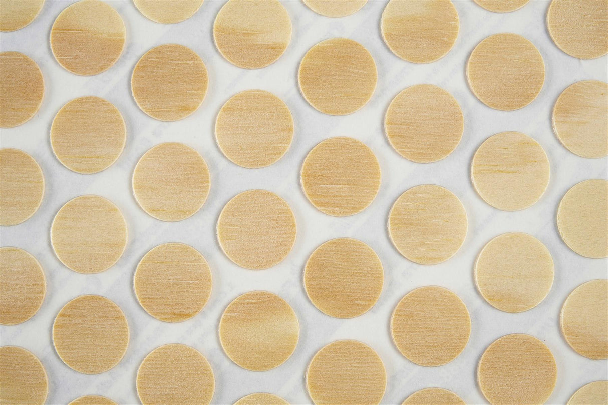 FastCap Peel & Stick Cover Caps - Pine 14mm (52 pc)