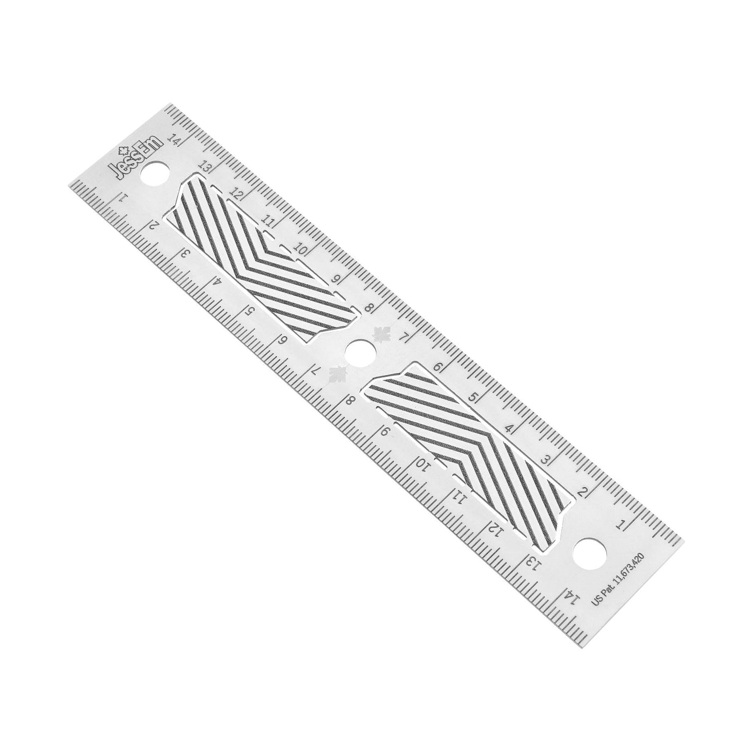 JessEm Stainless Steel Precision Rule 150mm