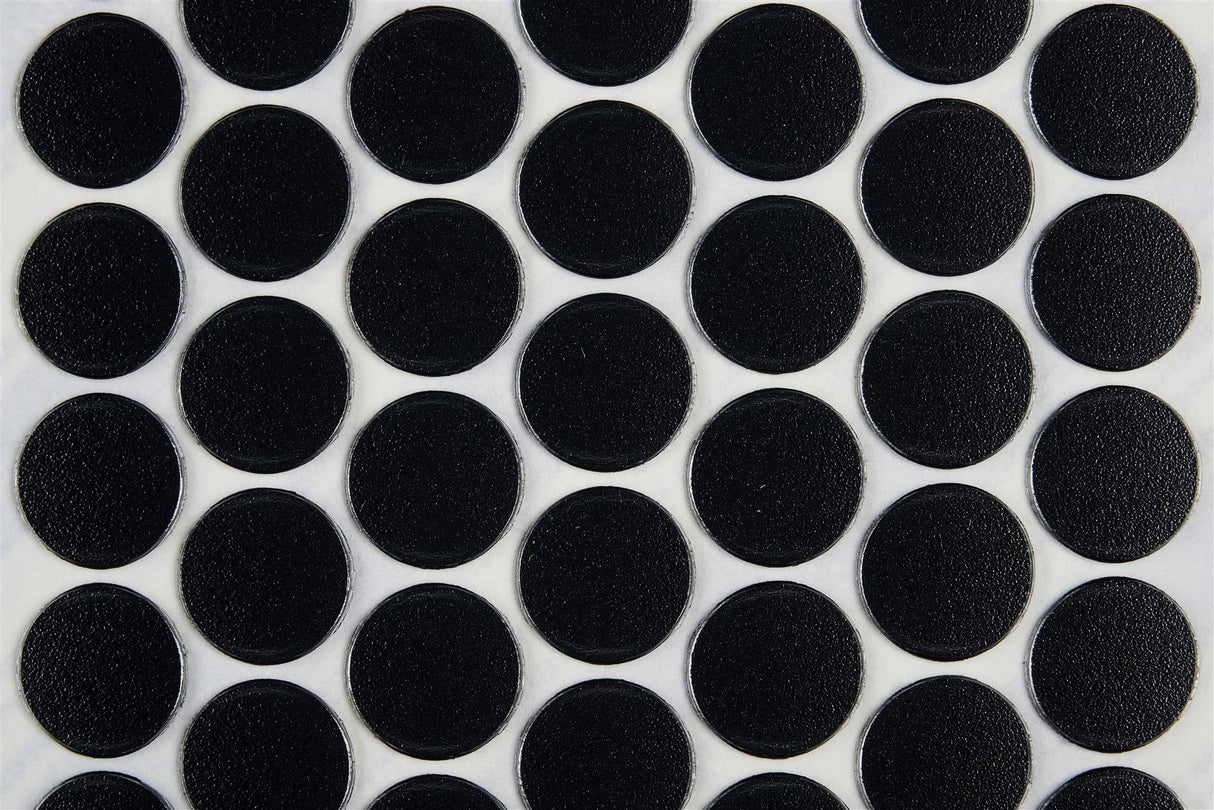 FastCap Peel & Stick Cover Caps - Black 14mm (52 pc)