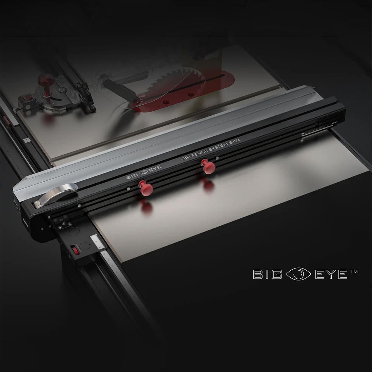 Harvey ALPHA HW110SE Table Saw with Compass ST-1500 Sliding Table