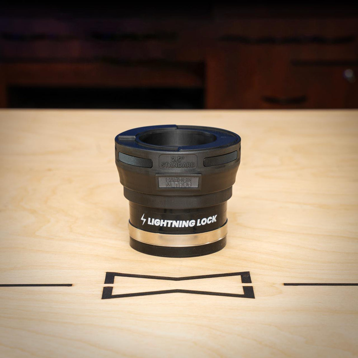 Lightning Lock 63mm/2.5" Standard to 63mm/2.5" ToolPort Fitting