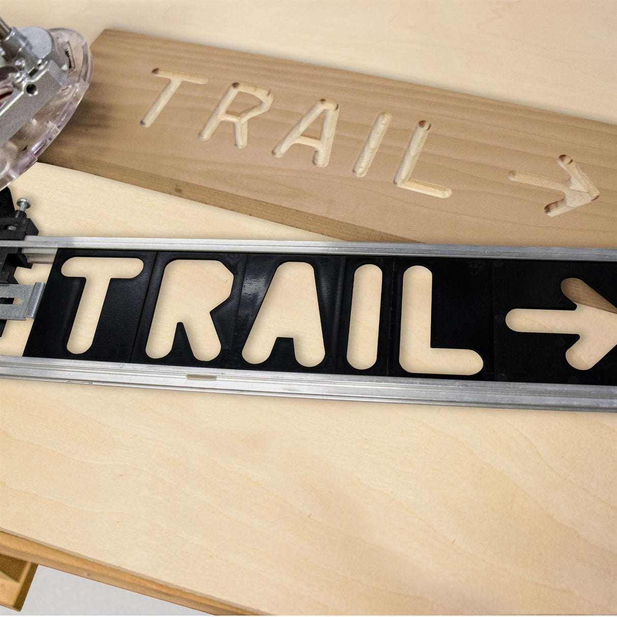 Milescraft Horizontal Symbol Template Set 1-1/2" & 2-1/2"