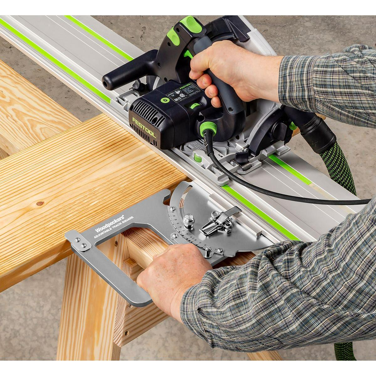 Woodpeckers Adjustable Track Square