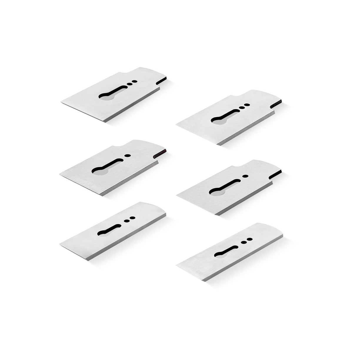 Melbourne Tool Company Low Angle Block, Smoothing and Jack Plane Set with Extra Blades