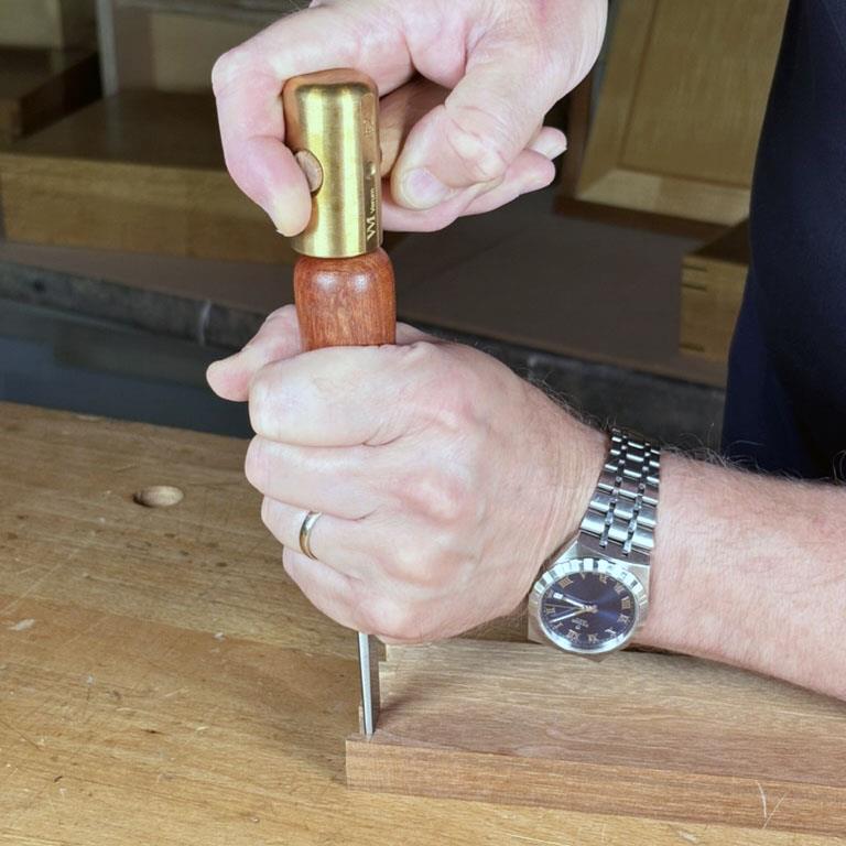 Verum Brass Chisel Hammer