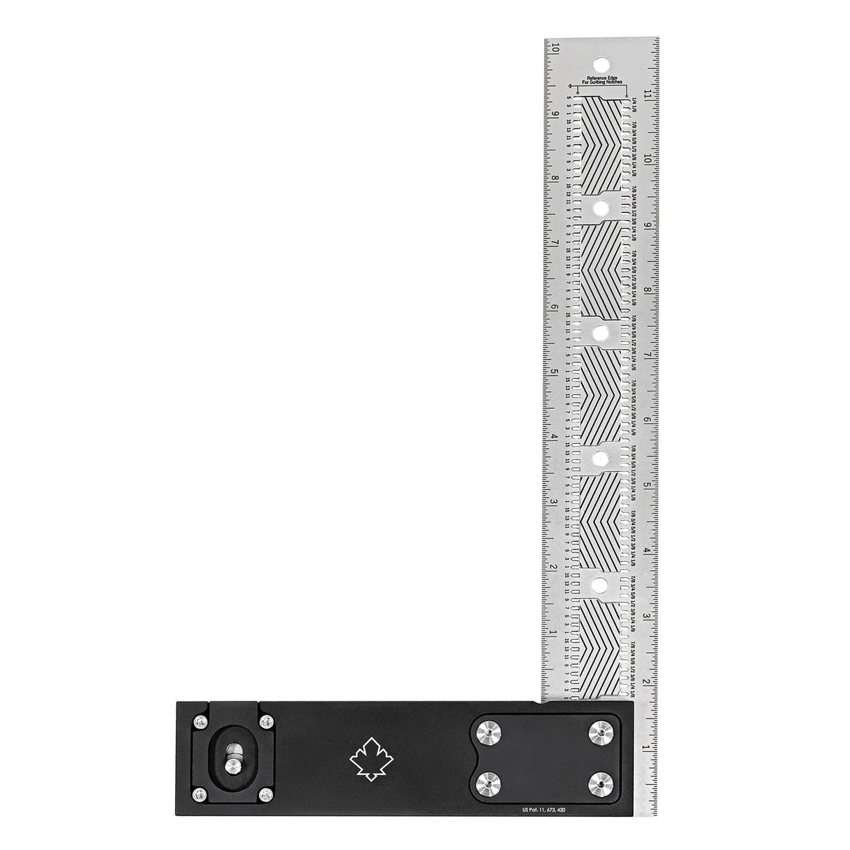 JessEm Stainless Steel Precision Square 12"