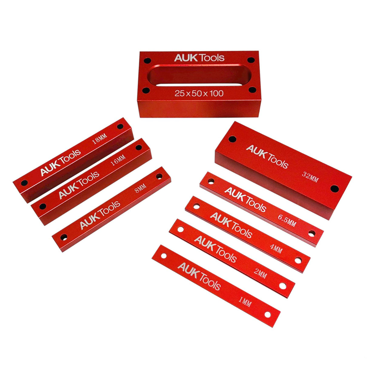 AUKTools Woodworking Setup Blocks (Metric)