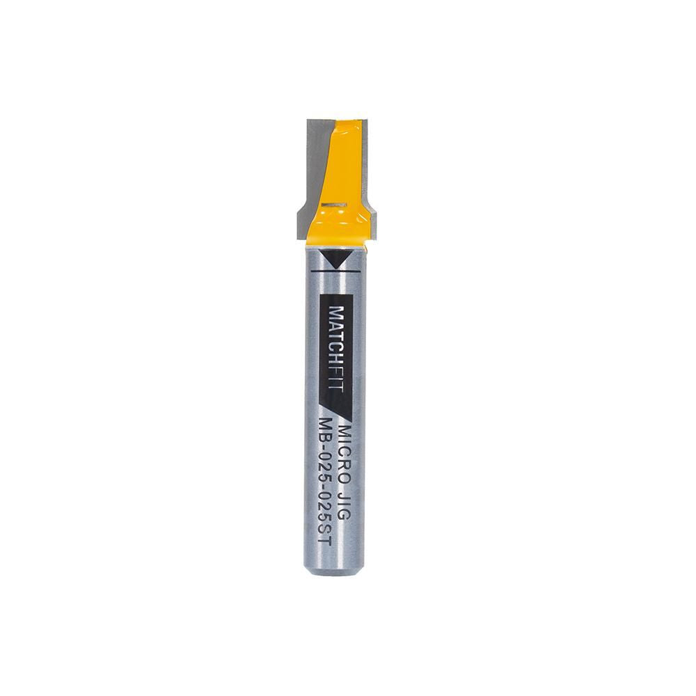 Micro Jig MATCHFIT Relief Router Bit - 1/4" Shank