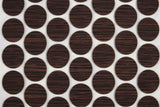 FastCap Peel & Stick Cover Caps - Walnut 14mm (52 pc)