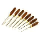 Ashley Iles MkII Bevel Edged Chisels - Set of 8
