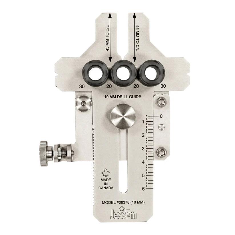 JessEm Stainless Steel Dowelling Jig - 10mm