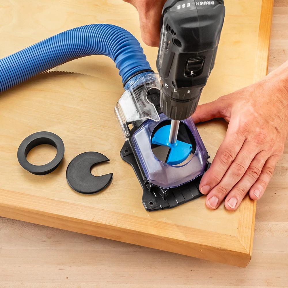 Rockler Dust Right Click-Connect Drill Dust Boot