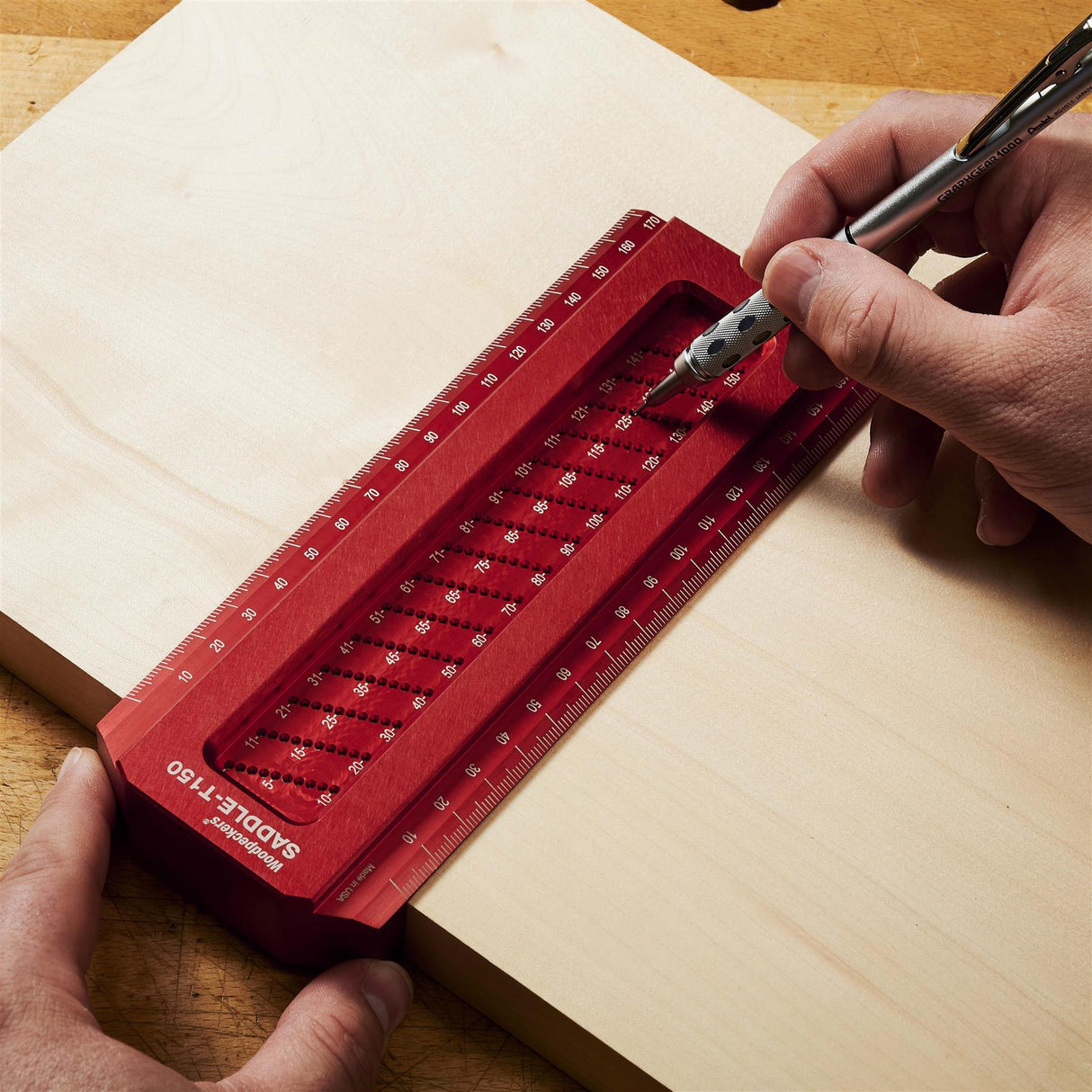 Woodpeckers Saddle T-Square 150MM