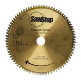 SawStop Titanium Series 80-Tooth Combination Table Saw Blade - 254mm/30mm Arbor