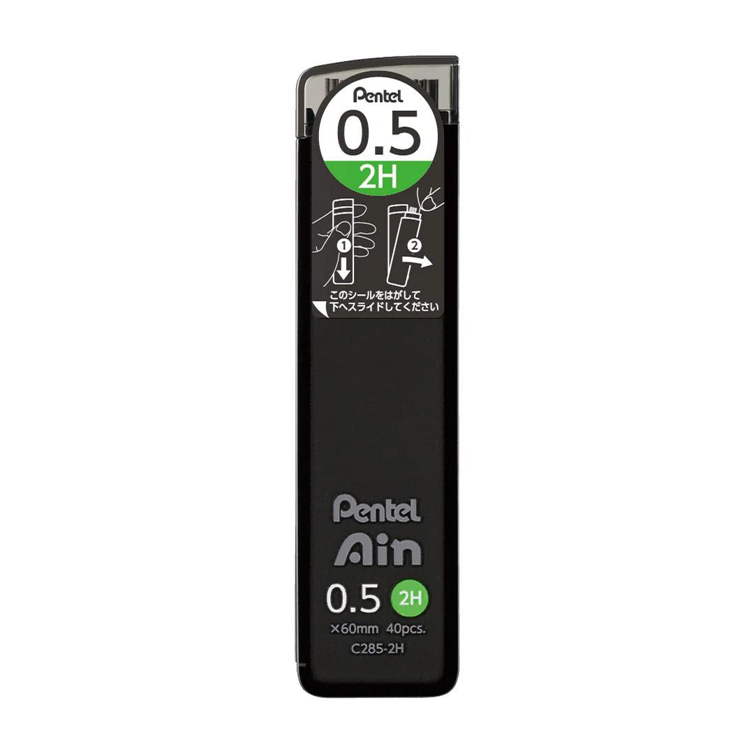 Pentel Ain Leads - 0.5mm 2H