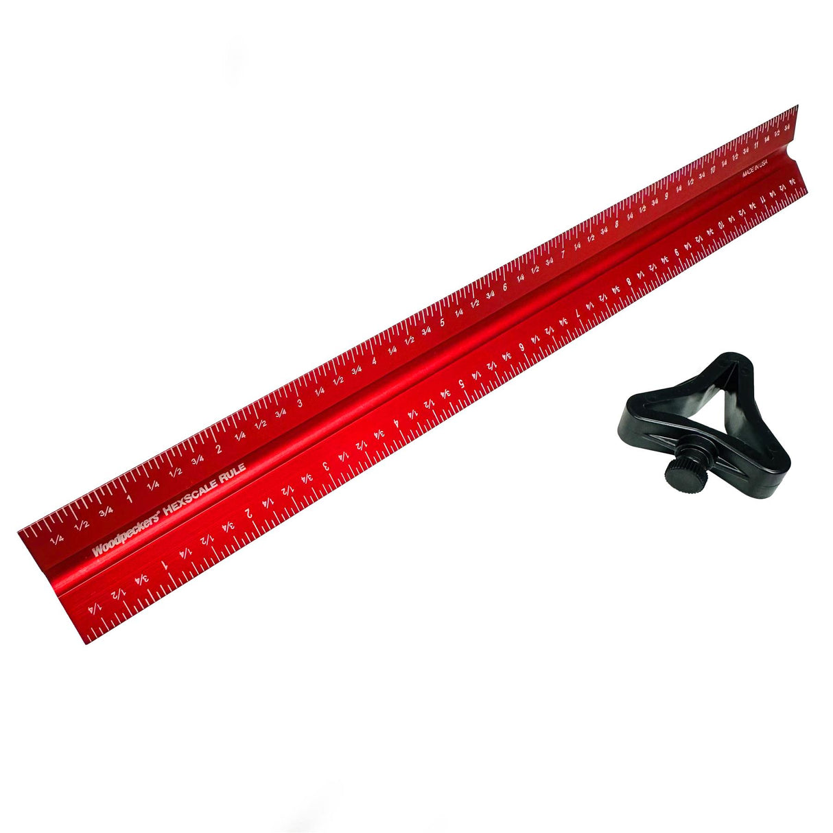 Woodpeckers HexScale Rule 300mm/12"