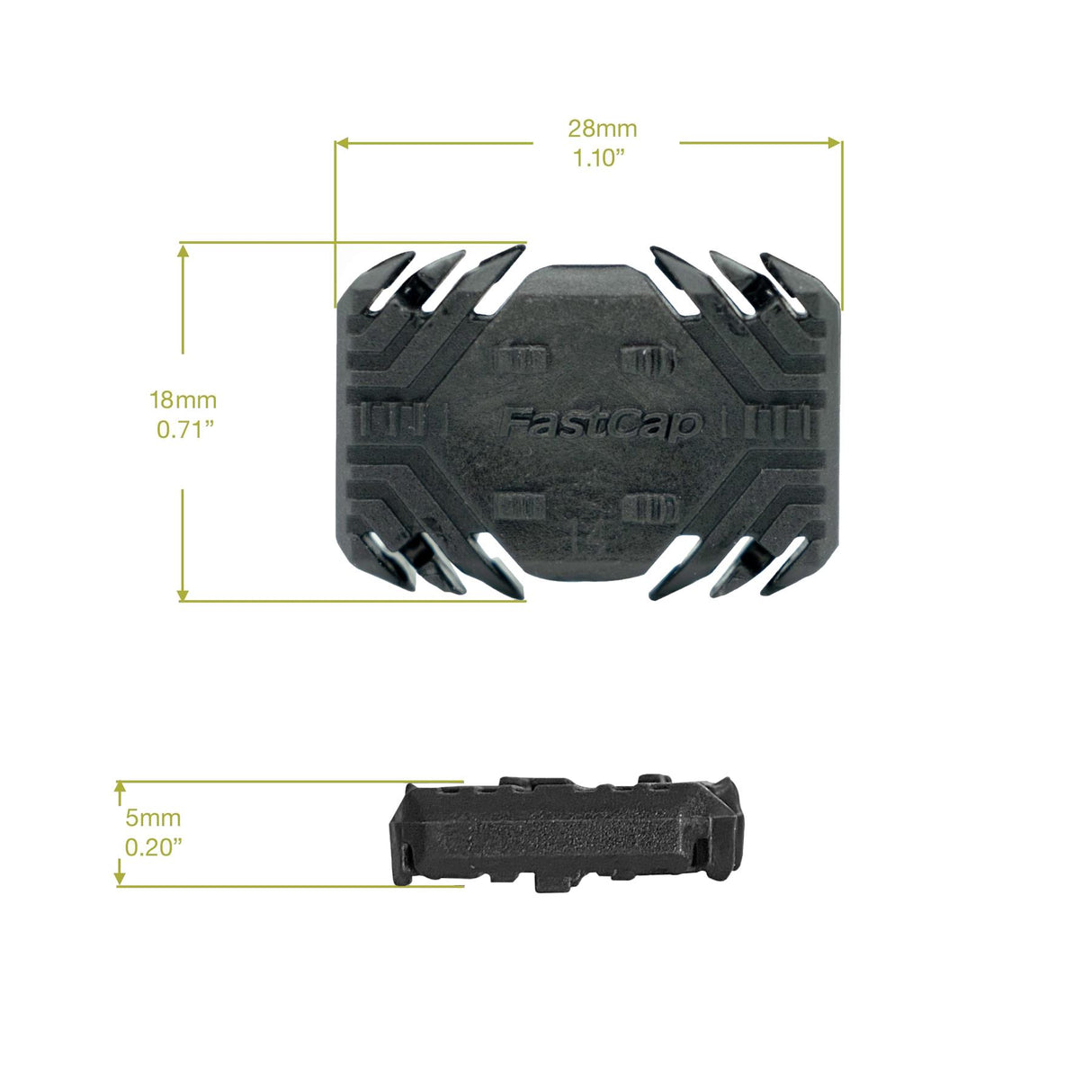FastCap FASTenon 5mm x 28mm - 100 Pack