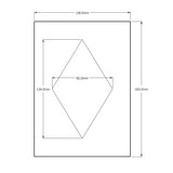 AUKTools Diamond Router Inlay Template