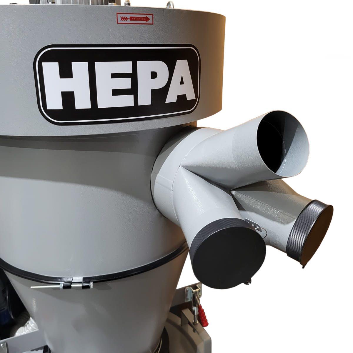 Charnwood HEPA C400RA 4hp 240v Cyclone Extractor with Remote Start & Auto Filter Cleaning