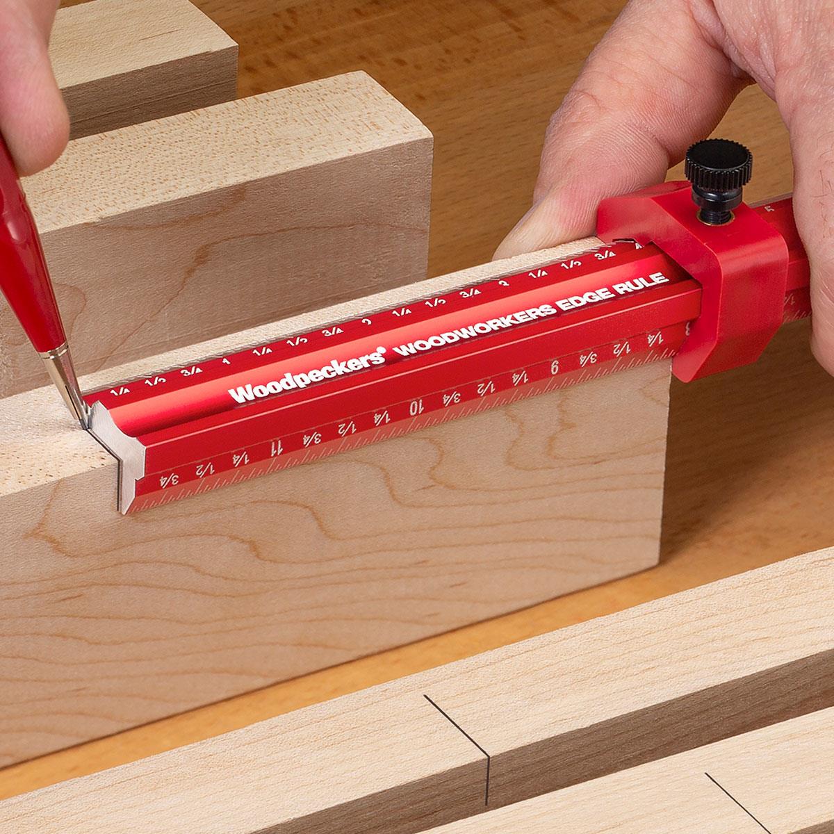 Woodpeckers Woodworking Edge Rule 300mm