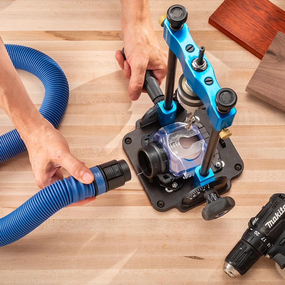 Rockler Dust Right Click-Connect Drill Dust Boot